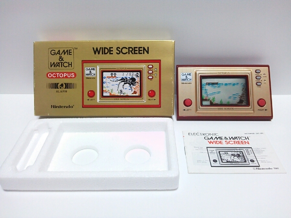 任天堂GAME＆WATCH　ワイドスクリーン　オクトパス_e0296069_2021843.jpg