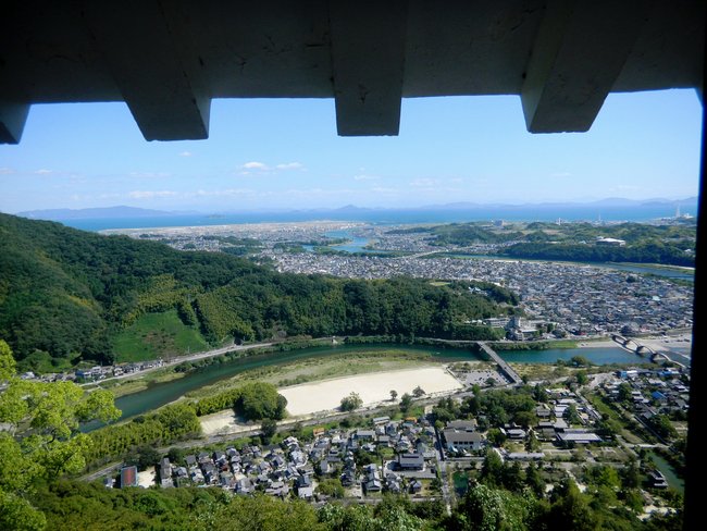 岩国錦帯橋観光情報～瀬戸の島々が良く見えました。_c0193187_20281655.jpg