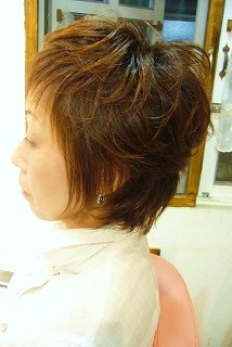 秋色すっきりショートヘアー_a0123703_11295926.jpg
