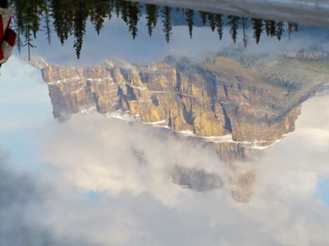 初冬景色の『キャッスル・マウンテン』『ペイト・レイク』Castle Mountain & Peyto Lake_b0051109_9401175.jpg