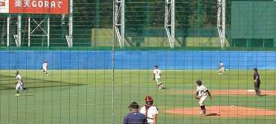 日本大対東農大　９月１７日　東都大学野球２部_b0166128_758063.jpg