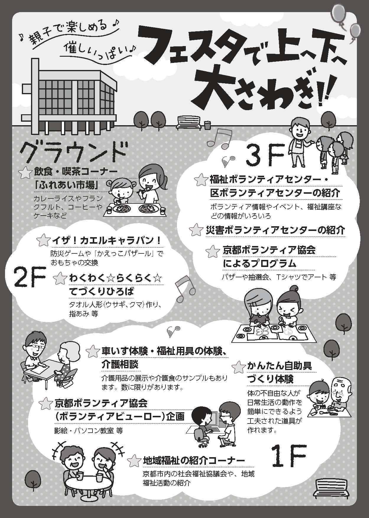 『イザ！カエルキャラバン！ in 福祉ボランティア社協フェスタ』（京都市）_c0036272_1955119.jpg