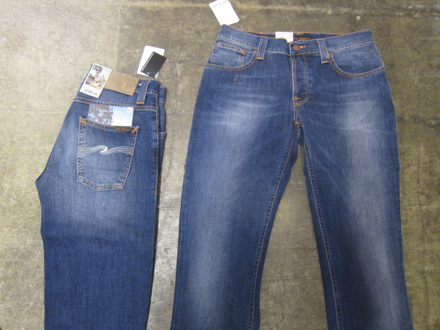 NUDIE JEANS ・・・ GRIM TIM (NEW) 適度なBLUE の色落ちが◎◎◎_d0152280_16303687.jpg