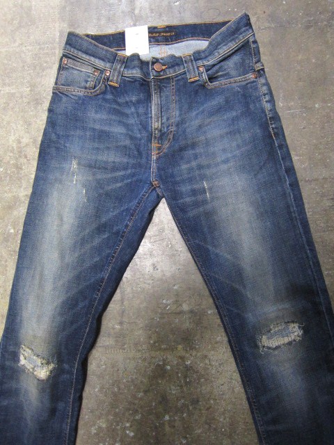 NUDIE JEANS ・・・ GRIM TIM (NEW) 適度なBLUE の色落ちが◎◎◎_d0152280_16362437.jpg