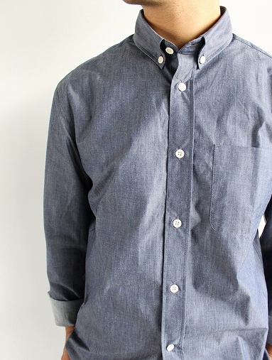 niuhans　 Pure Indigo Shirt_b0139281_14331911.jpg