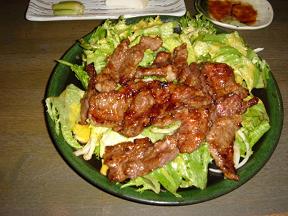 2005/10/05 ビーフサラダ_c0100865_6294515.jpg