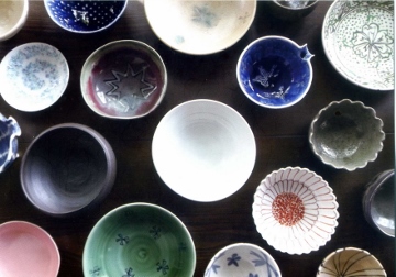 新品 藤井敬之 色絵鉢 藤井敬之色絵鉢