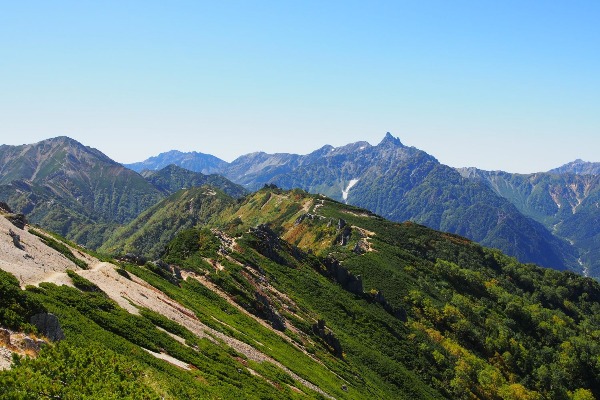 常念山脈を歩く　　槍ヶ岳と一緒編_e0307372_22214587.jpg