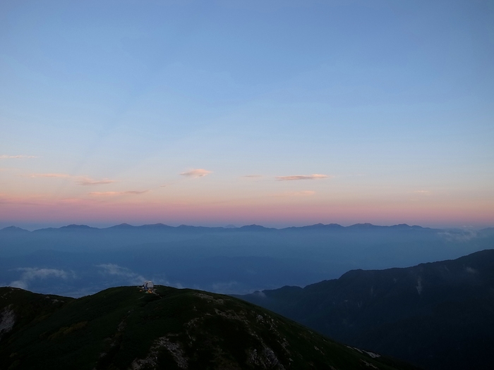 2013.9.22-23 中央アルプス縦走day1(木曾駒ロープウェイ山頂ー檜尾岳避難小屋)_b0219778_21411837.jpg