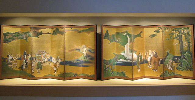 作者不詳/虎渓三笑図/中国歴史画/人物図/掛軸☆宝船☆AE-496