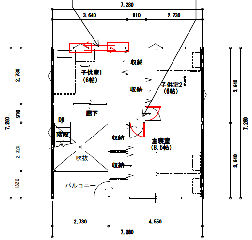 間取り ゼロキューブひとつ建ててみようか