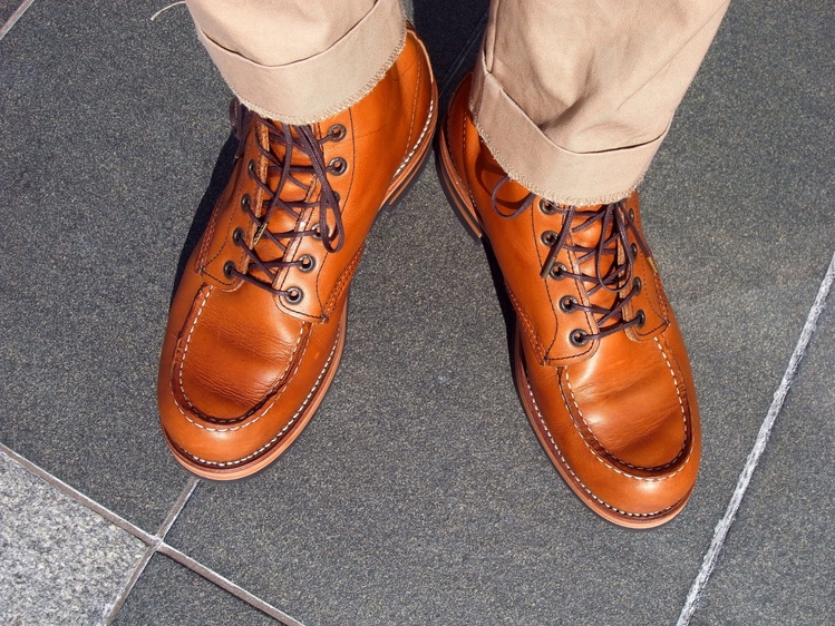 朝日に燃えるオロイジナル。 レッドウィング RW875 : 今日も晴れて幸せ！