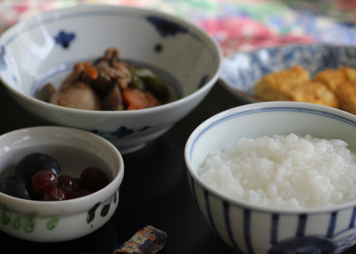 お粥、だ_c0193444_1025395.jpg
