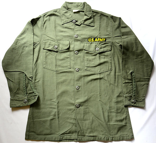 5th pattern "66" SHIRT, MAN'S COTTON SATEEN OG 107 D.M.Z.