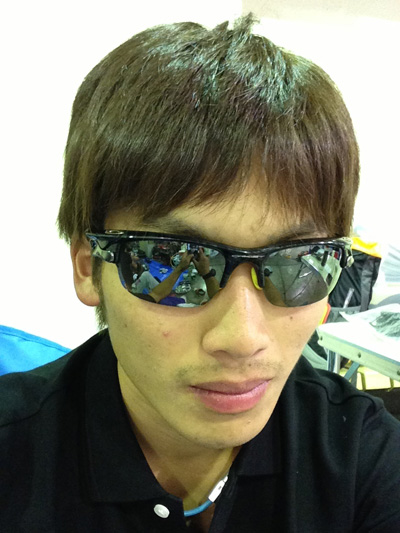 金栄堂サポート:明治大学体育会自転車部主将・西沢倭義選手アイウェアインプレッション!_c0003493_12363320.jpg
