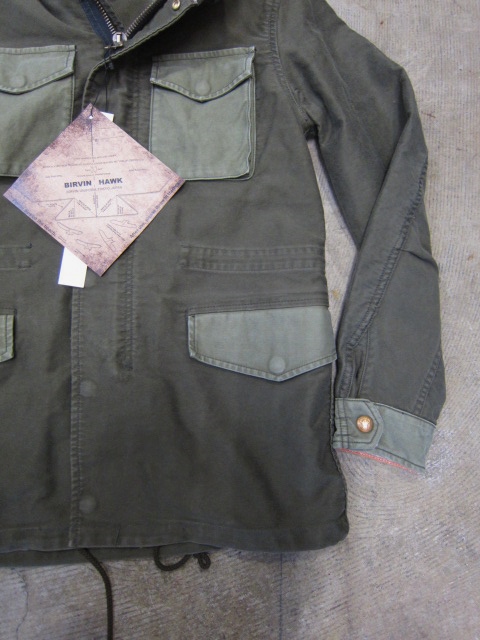 Birvin Uniform リメイクM-65ジャケット【MJKA58982】