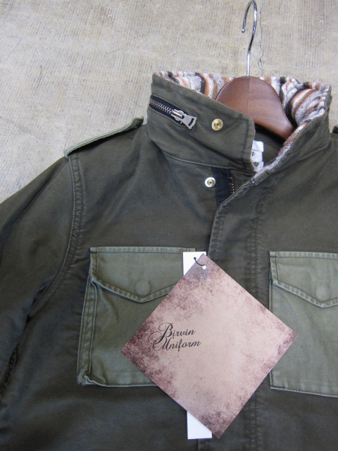 最高のREMAKE M-65 JACKET!★! By BIRVIN UNIFORM_d0152280_13301496.jpg