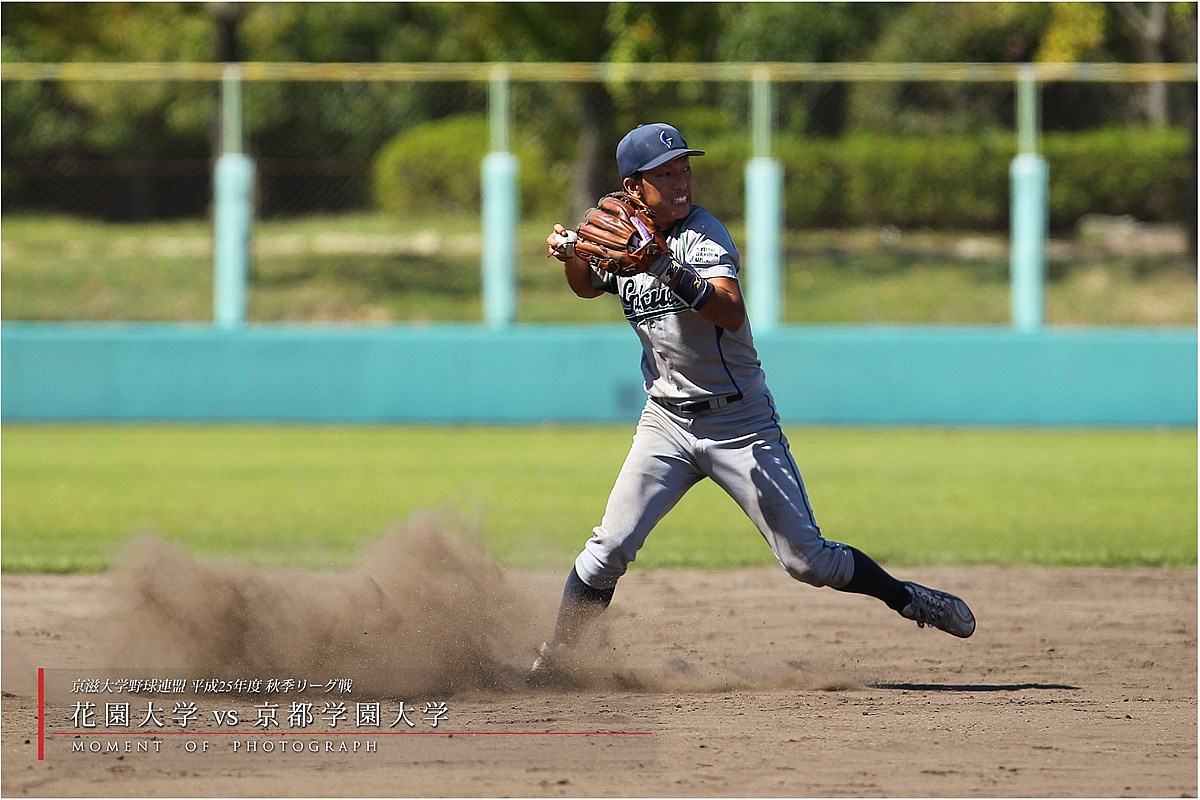 京滋大学野球連盟　花園大学 vs 京都学園大学_b0170881_2353341.jpg