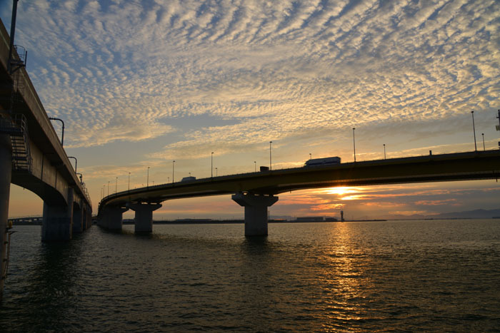 中部空港の夕陽_a0250584_23213658.jpg