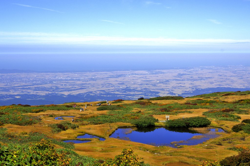 月山弥陀ヶ原 畦道 山道 デジタル散歩 月山弥陀ヶ原 畦道 山道 デジタル散歩