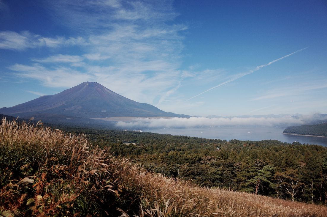 富士山を撮る・・・雲海に沈む山中湖：パノラマ台から_a0031821_2054928.jpg