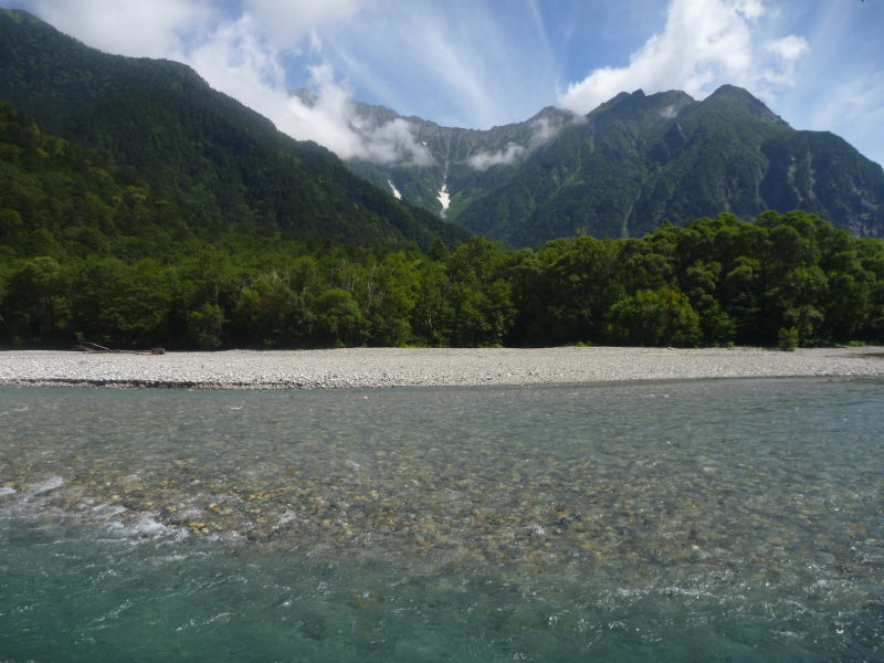 色々なアングルから穂高と梓川の美と迫力のコラボを体感・上高地－信州高原サイクリング・高山・乗鞍編⑩_e0138081_4342468.jpg