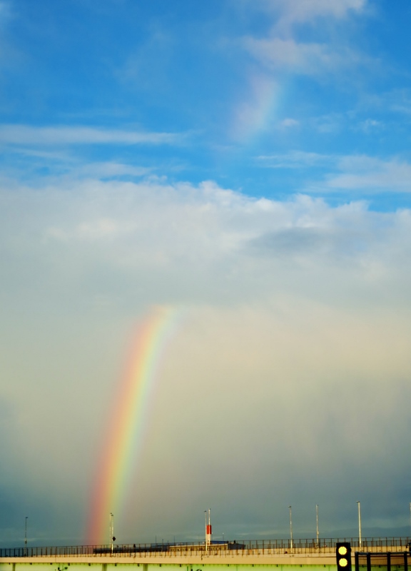 雨上がり 綺麗な虹に癒やされて 秋岡秀治ブログ 秀治のきまぐれdiary