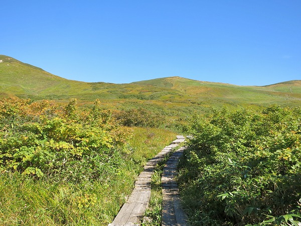 ２０１３．９．２８草紅葉を見に。姥沢から月山へ_f0003138_5465514.jpg