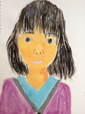 今日の作品 自画像 鉛筆画 東西線浦安駅徒歩2分の絵画教室 Atelier創 アトリエ ソウ のブログ 今日の作品 自画像 鉛筆画 東西線浦安駅徒歩2分の絵画教室 Atelier創 アトリエ ソウ のブログ