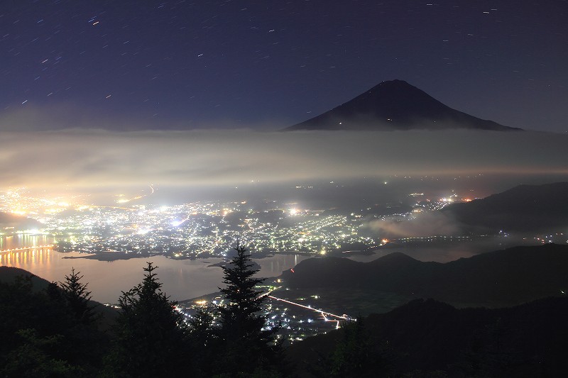 新道峠の夜景_a0188405_8324159.jpg