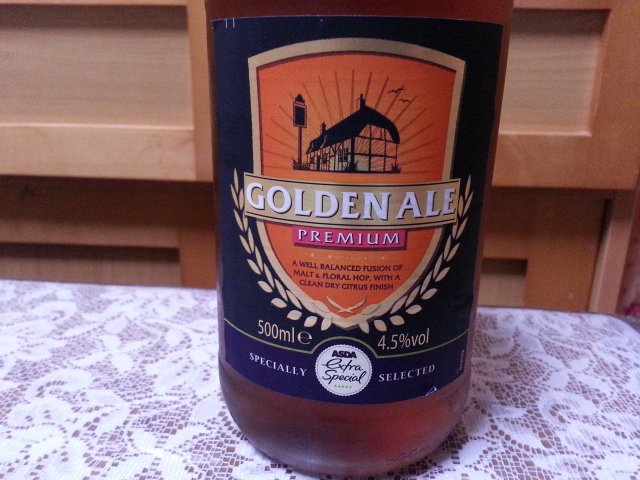 今夜のビールVol.101 ASDA ゴールデンエール・プレミアム¥298_b0042308_092779.jpg