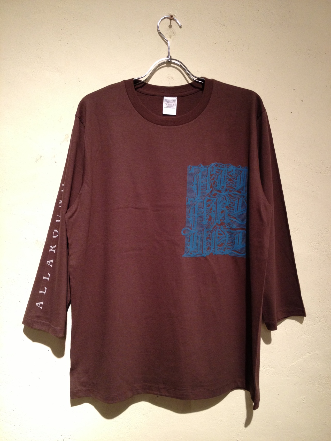 Logo Fac-10 3/4 SLEEVE Tee_f0126931_13592821.jpg