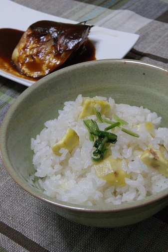 栗ご飯_a0122205_21595752.jpg