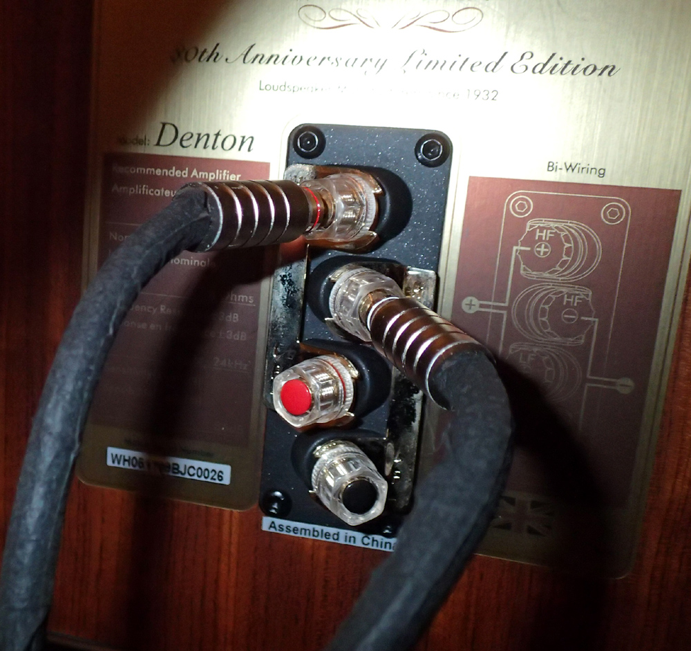 ワーフェデール 80周年記念限定モデル DENTON 試聴機が ワーフェデール 80周年記念限定モデル DENTON 試聴機が