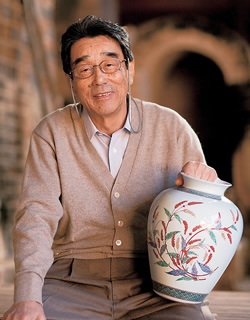 代引き手数料無料 追悼 花伝からのメッセージ : 酒井田柿右衛門展 人間国宝 アンティーク雑貨