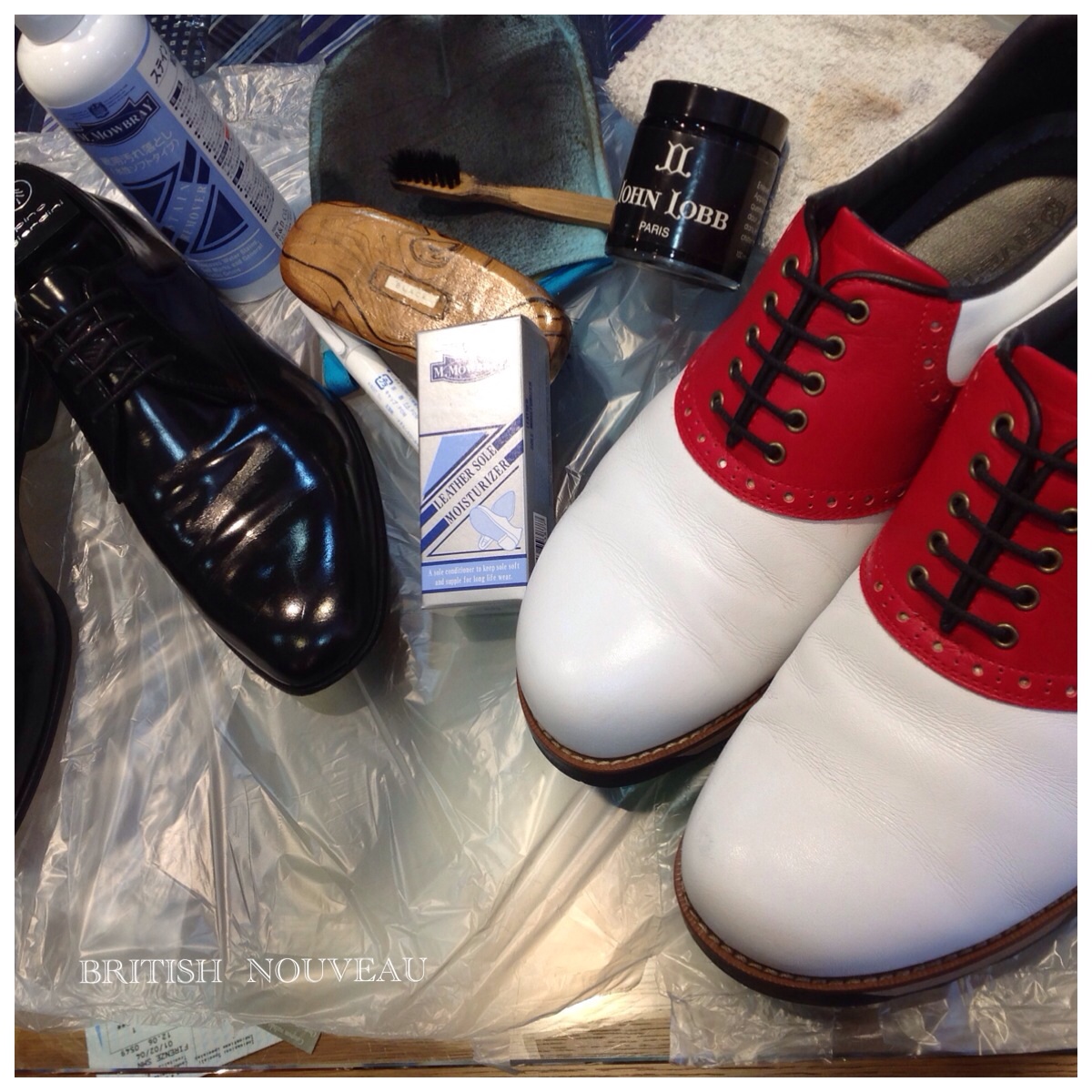 SHOES aftercare……!_f0039487_18404373.jpg