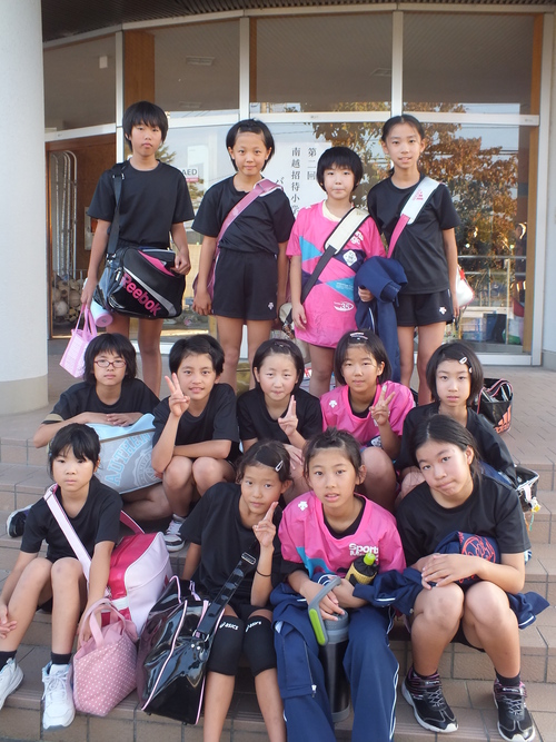 第２回南越招待小学生バレーボール大会に参加しました go 富樫エンジェル