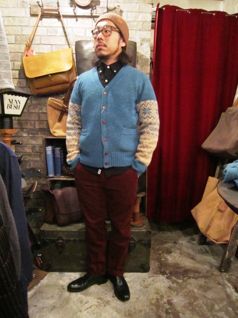 ANACHRONORM \"Shetland Cardigan & Quilting Cardigan\" ご紹介_f0191324_9242999.jpg