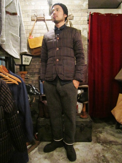 ANACHRONORM \"Shetland Cardigan & Quilting Cardigan\" ご紹介_f0191324_9263021.jpg