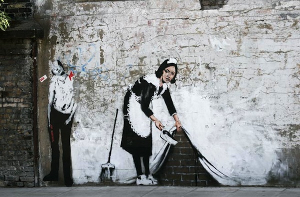 ストリートアート Banksy バンクシー の社会学 感性の時代屋 Vol 1
