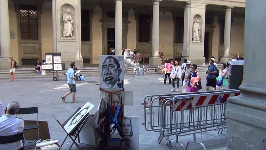 夏休みイタリア家族旅行 5日目 フィレンツェ散策・ウフィツィ美術館_c0076764_10554288.jpg