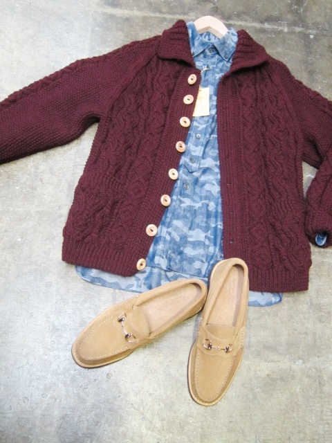 今秋冬も人気・注目★　INVERALLAN　3A LUMBER CARDIGAN！♪！_d0152280_21293027.jpg