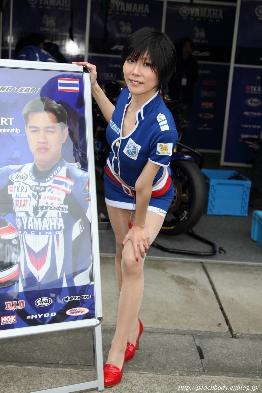 川越靖代 さん（タイYAMAHA レースクイーン）_c0215885_19101185.jpg