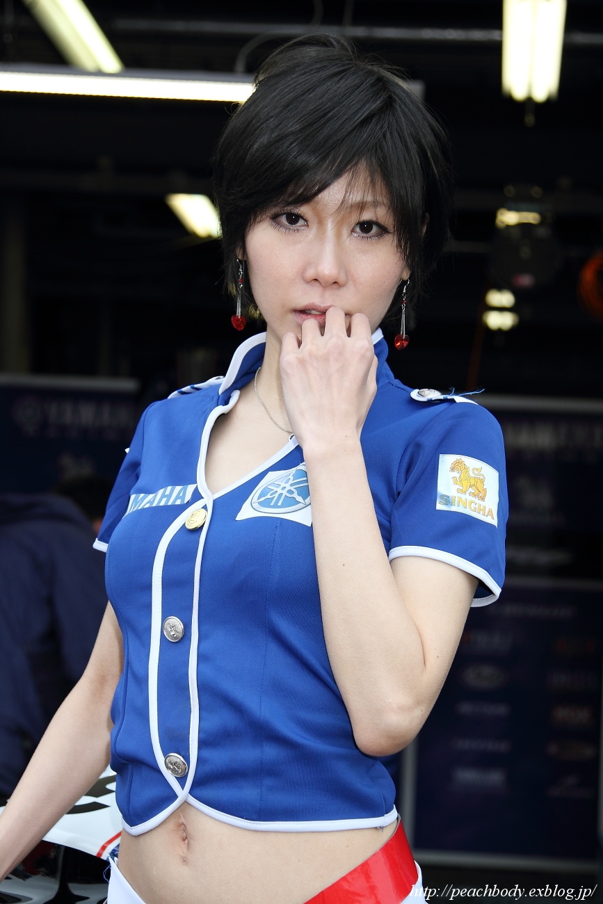 川越靖代 さん（タイYAMAHA レースクイーン）_c0215885_19141811.jpg