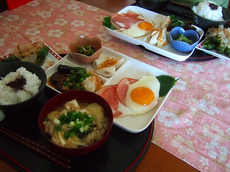 無印のワンプレートで朝食 日常 インスト覚え書き 無印のワンプレートで朝食 日常 インスト覚え書き