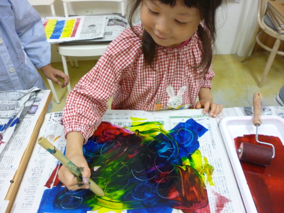 モノプリント その1_b0215321_2218912.jpg