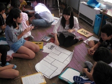 新潟市立新津第三小学校において本学からは２つのワークショップを実施しました。_c0167632_15552450.jpg