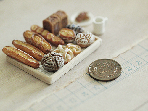 miniature* タイルプレート_e0172847_12534540.jpg