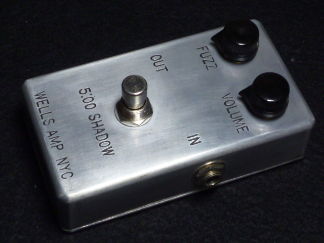 【動作確認済】WELLS AMP NYC ファズ 5:00 SHADOW