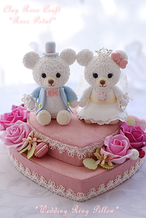 Happy Wedding　☆　リングピロー_e0088576_11332286.jpg